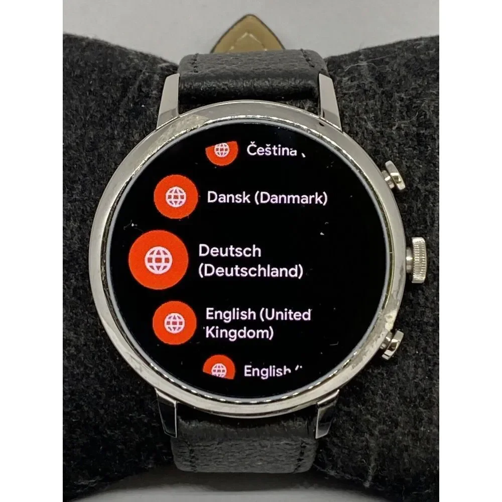 Fossil Gen 4 Authentic Digital Dial Smart Watch Custom Band FTW6017 LT323